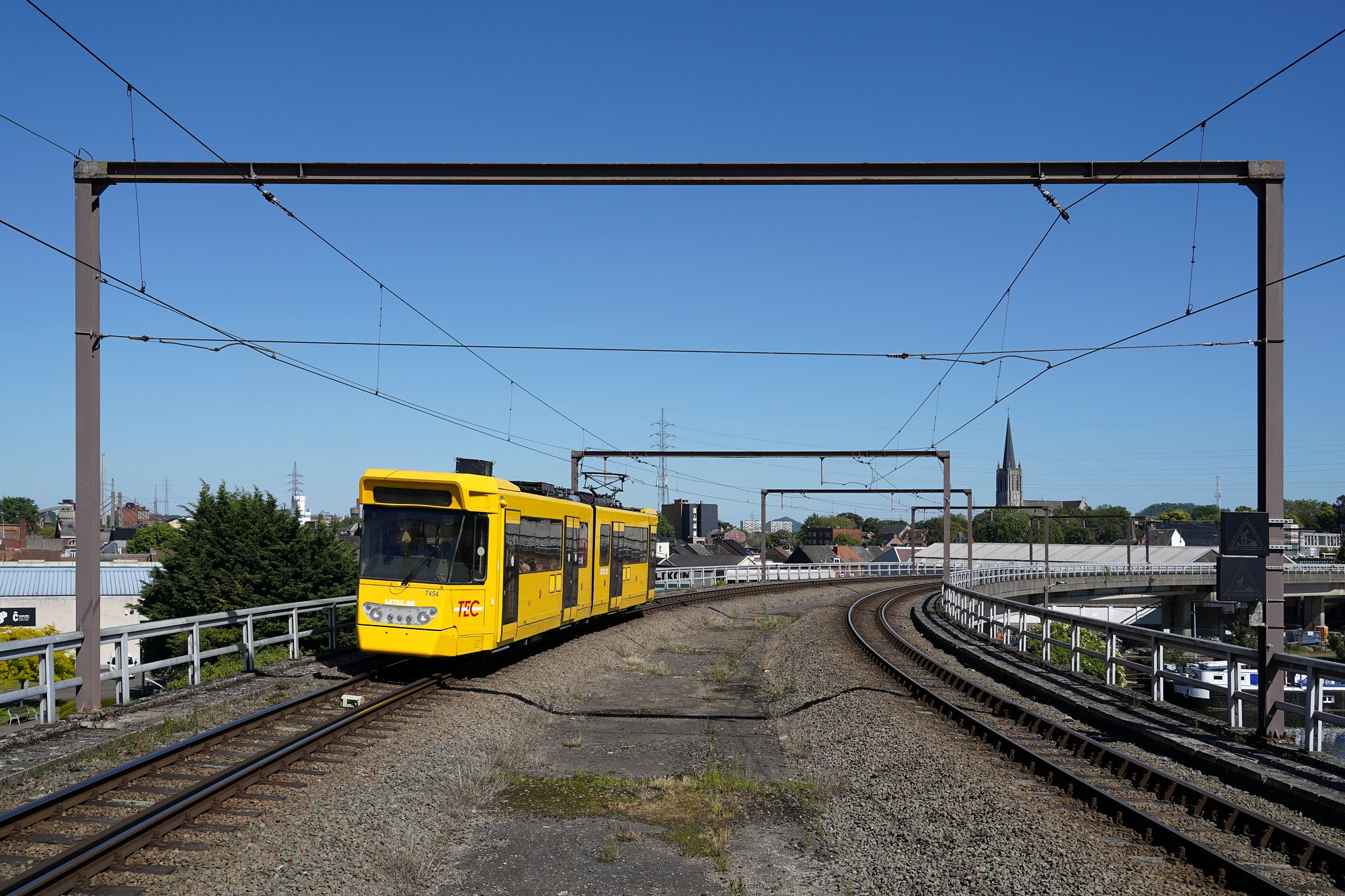 Métro léger de Charleroi, Station Moulin