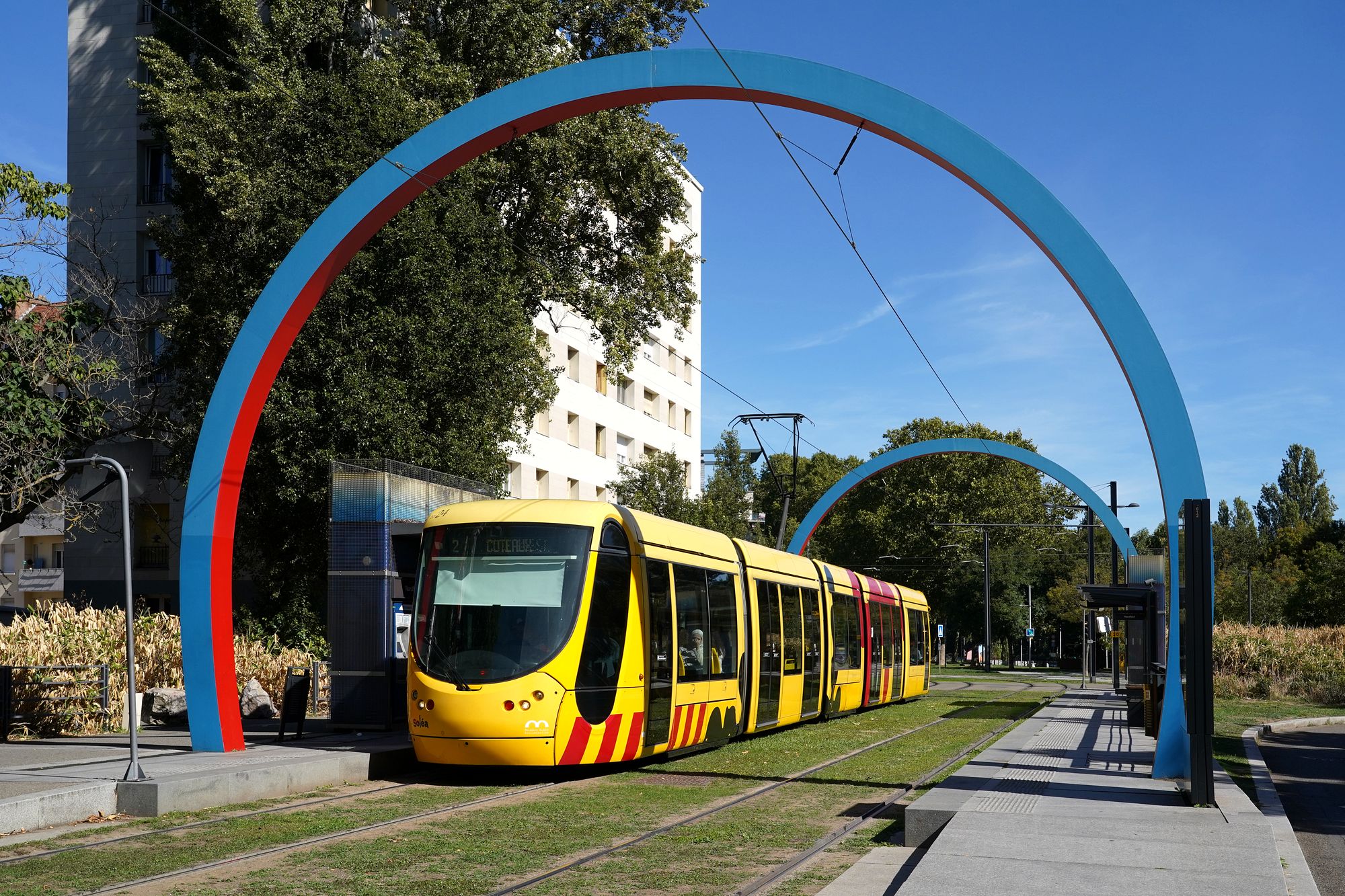 Straßenbahn Mulhouse, Haltestelle Nordfeld