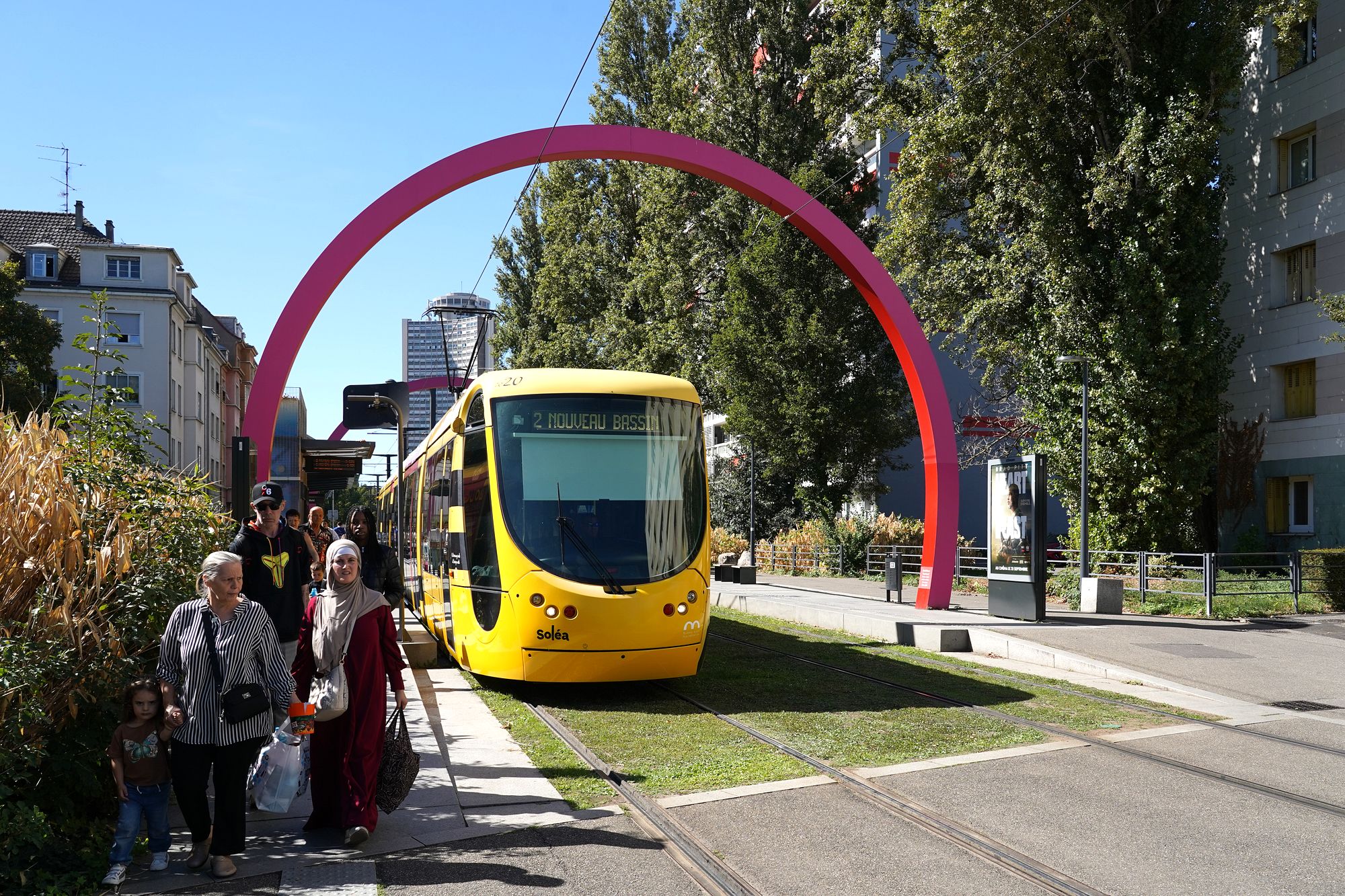 Straßenbahn Mulhouse, Haltestelle Nordfeld