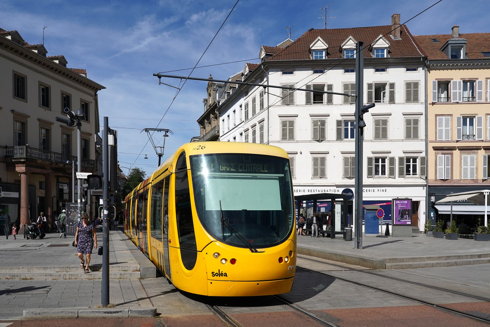 Straßenbahn Mulhouse, Haltestelle Mairie